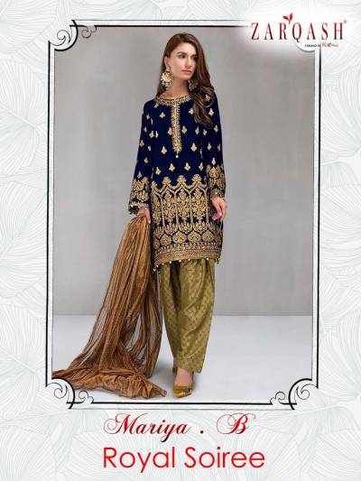 Royal Soiree By Zarqash Designer Eid Special Salwar Kameez Collection